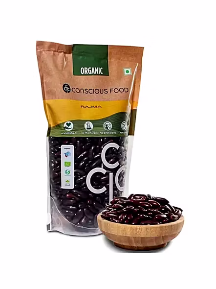Conscious Food Rajma (500 G)-1