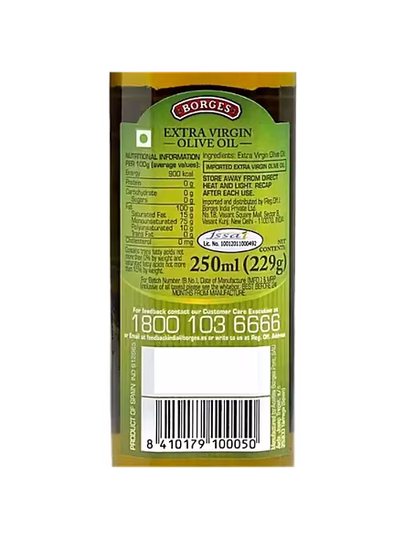 Borges Olive Oil Extra Virgin (250 Ml)-3