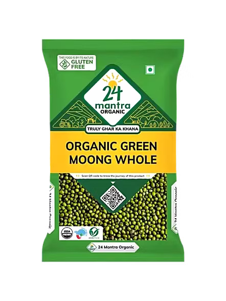 24 Mantra Moong Whole (500 G)-2123