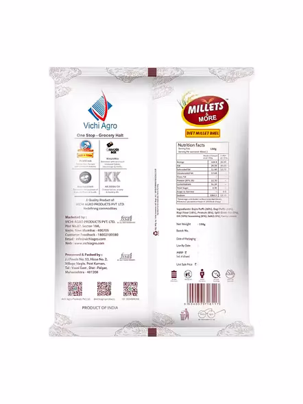 Millet&amp;More Bhel Diet Millet (150 G)-1