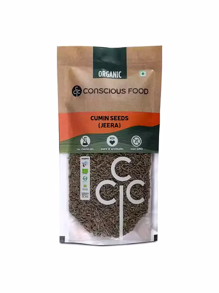 Conscious Food Cumin Jeera Whole (100 G)-2135