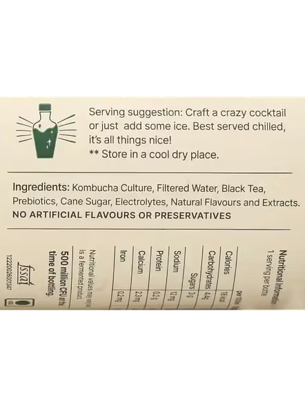 Kulturd Kombucha Peach (220 Ml)-2