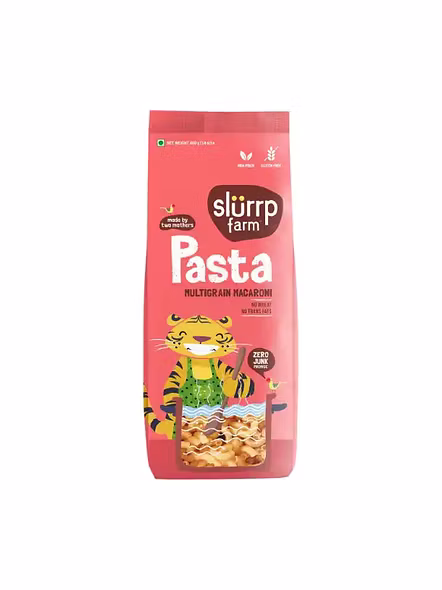 Slurrp Farm Pasta Multigrain Macaroni (400 G)-2142