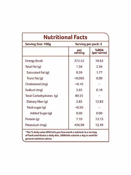 Org Tattva Ragi Flour (500 G)-3