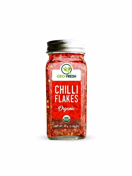 Geo Fresh Organic Chilli Flakes (30 G)-2173