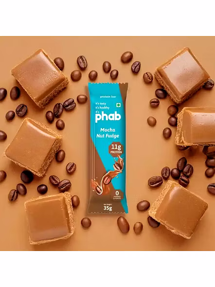 Phab Protein Bar Mocha Nut Fudge (65 G)-1