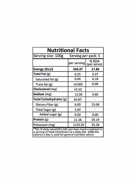 Org Tattva Cowpea White Chola (500 G)-1