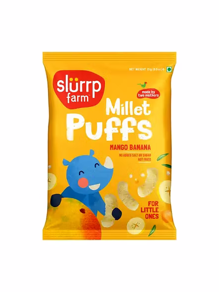 Slurrp Farm Puff Mango Banana (15 G)-2184