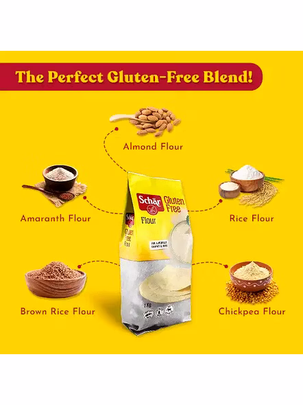 Schar Gluten Free Flour Atta (1 Kg)-1
