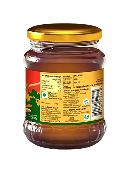 Organic India Honey (250 G)-1