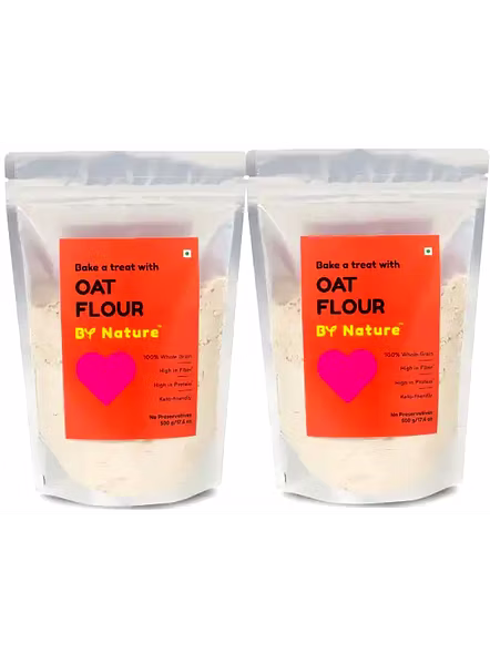 By Nature Oat Flour (500 G)-2206