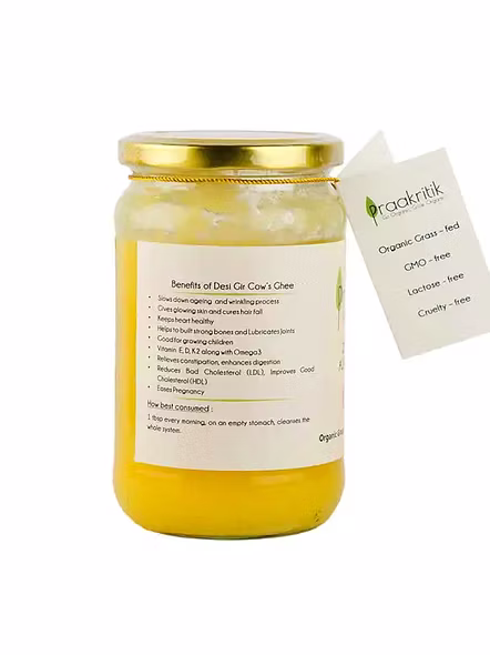Praakritik Cow Ghee Desi (500 G)-2