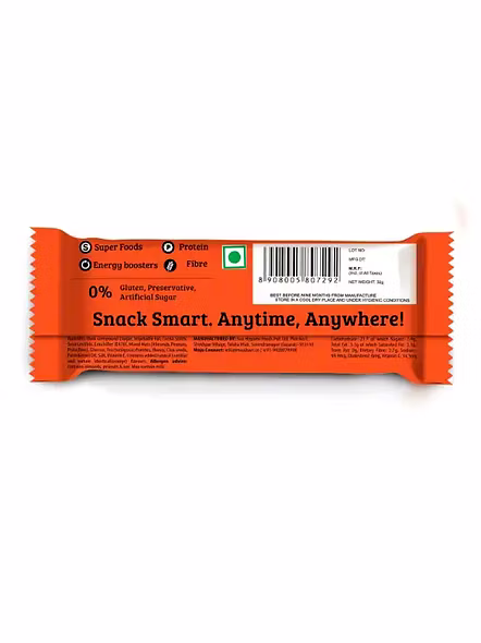 Mojo Bar Orange Dark Chocolate (35 G)-3
