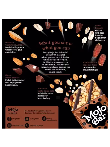 Mojo Bar Choco Almond (35 G)-2