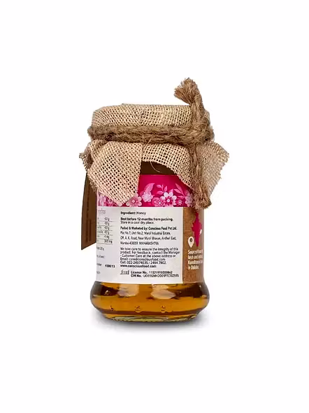 Conscious Food Honey Wild Forest Honey (200 Ml)-1