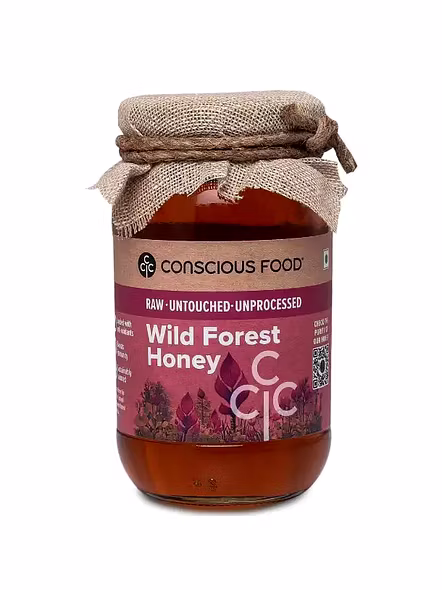 Conscious Food Honey Wild Forest Honey (500 Ml)-2225