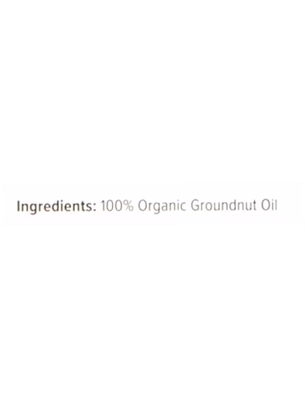 Conscious Food Peanut Oil Organic (500 G)-1