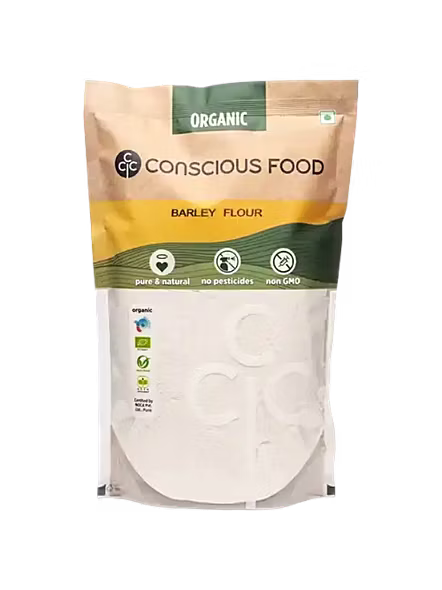 Conscious Food Barley Atta (500 G)-2