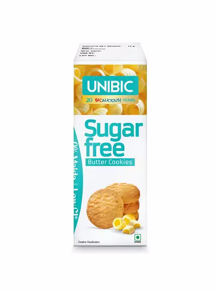Unibic Sugar Free Butter Cookie (67 G)-2240