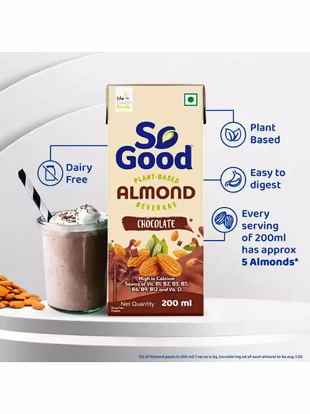 So Good Almond Milk Chocolate (200 Ml)-1