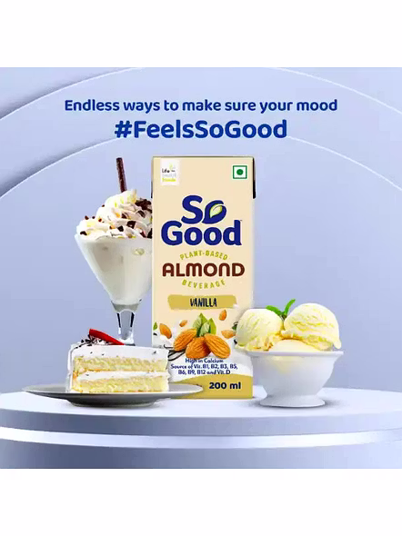 So Good Almond Milk Vanilla (200 Ml)-3