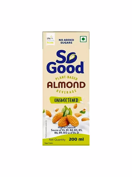So Good Almond Milk Natural (200 Ml)-2257