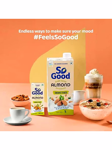 So Good Almond Milk Natural (200 Ml)-3
