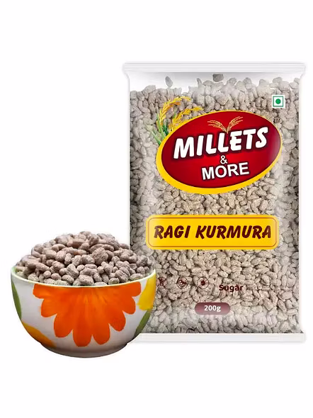 Millet&amp;More Ragi Kurmura (200 G)-2262