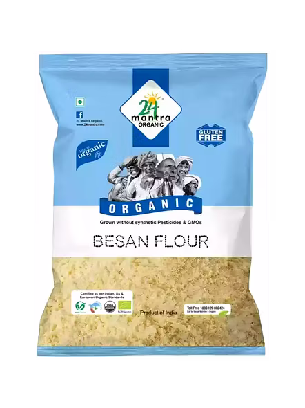 24 Mantra Besan Flour (500 G)-2267