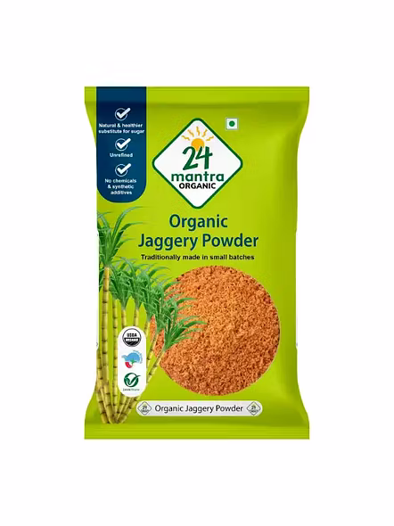 24 Mantra Jaggery Powder (500 G)-2269