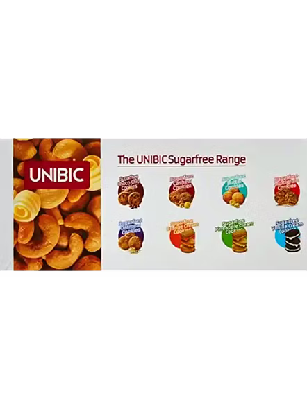 Unibic Sugar Free Cashew Butter Cookies (67 G)-1