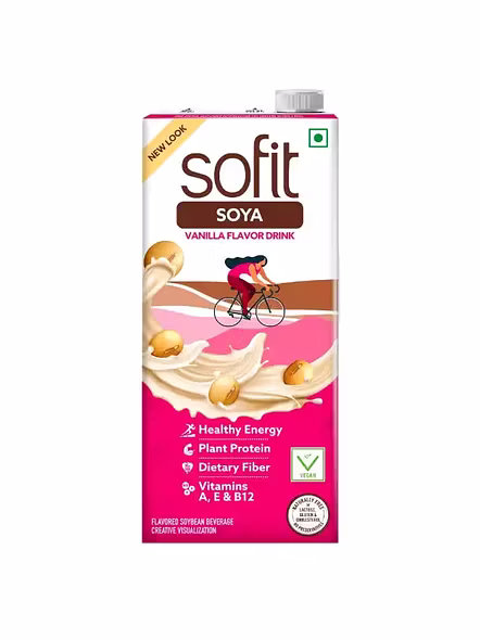 Sofit Soya Drink Vanilla (1 Lt)-2272
