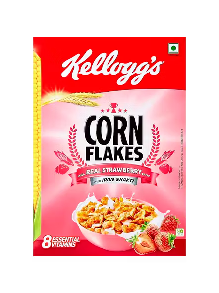 Kelloggs Corn Flakes Strawberry Puree (275 G)-2274