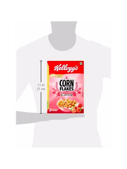 Kelloggs Corn Flakes Strawberry Puree (275 G)-3
