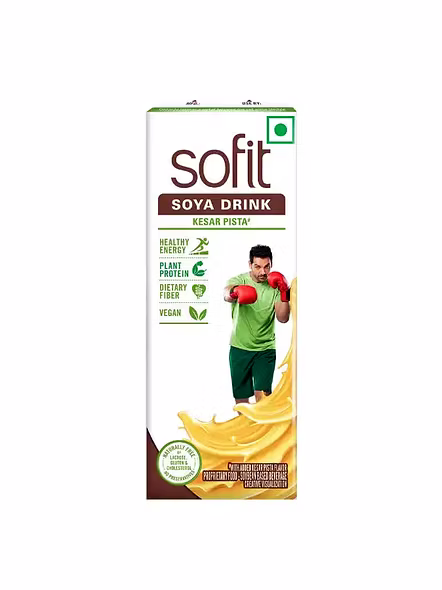 Sofit Soya Drink Kesar Pista (200 Ml)-2280