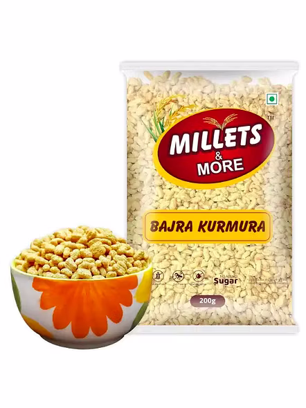 Millet&amp;More Bajra Kurmura (200 G)-2282