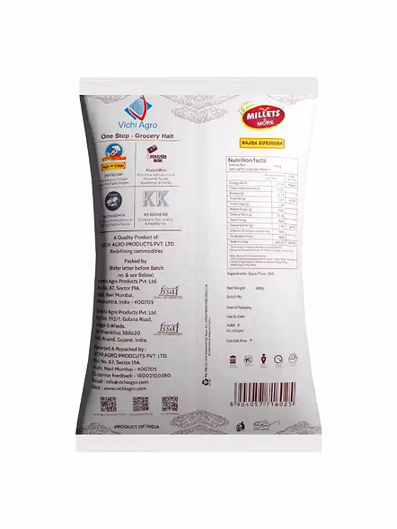 Millet&amp;More Bajra Kurmura (200 G)-1