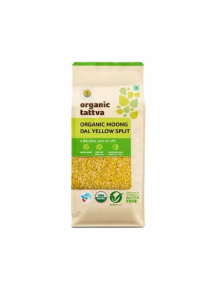 Org Tattva Dal Moong Yellow Split (500 G)-2284