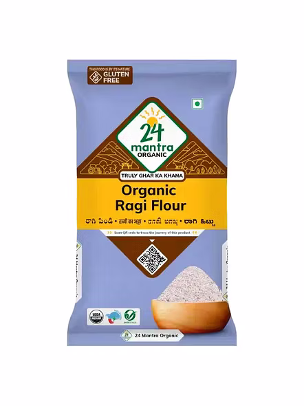 24 Mantra Ragi Flour (500 G)-2288