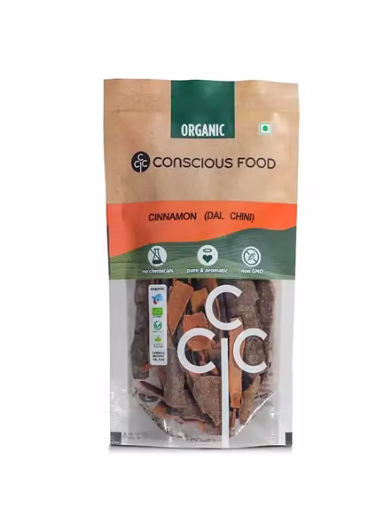 Conscious Food Cinnamon (Dalchini) (50 G)-2295