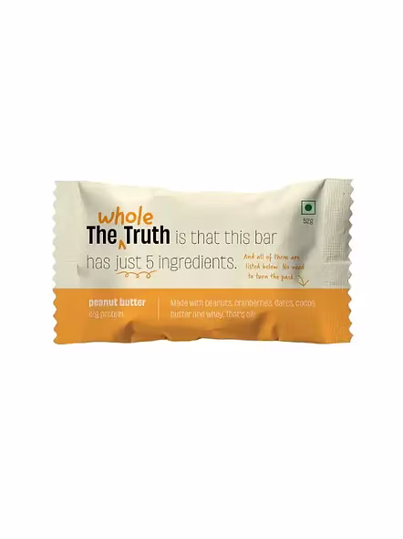 The Whole Truth Protein Bar Peanut Butter (52 G)-2301