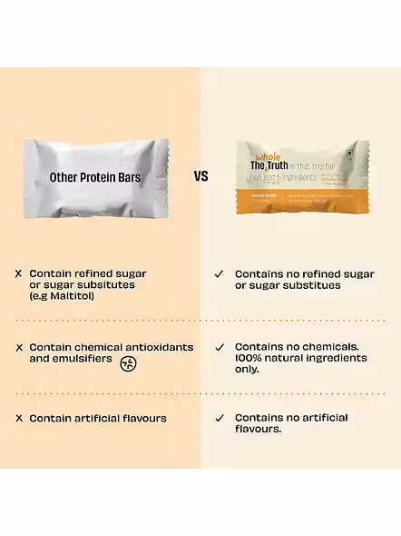 The Whole Truth Protein Bar Peanut Butter (52 G)-1