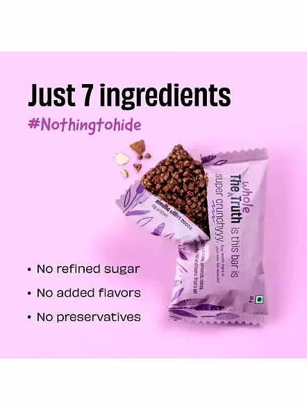 The Whole Truth Protein Bar Millet Almond Cocoa (55 G)-3