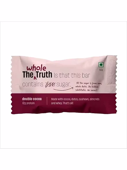 The Whole Truth Protein Bar Double Cocoa (52 G)-2304