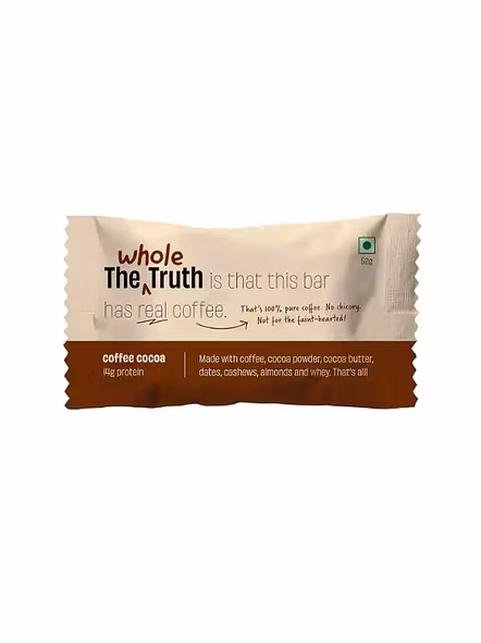 The Whole Truth Protein Bar Coffee Cocoa (52 G)-2306