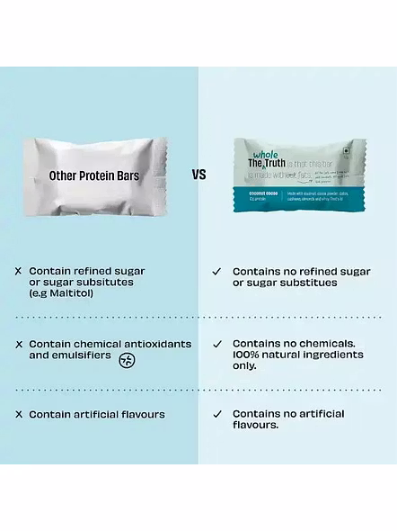 The Whole Truth Protein Bar Coconut Cocoa (52 G)-1