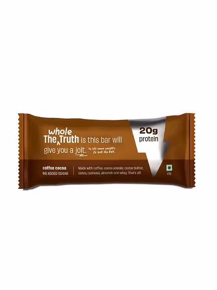 The Whole Truth Protein Bar Coffee Cocoa 20G Protein (67 G)-2310