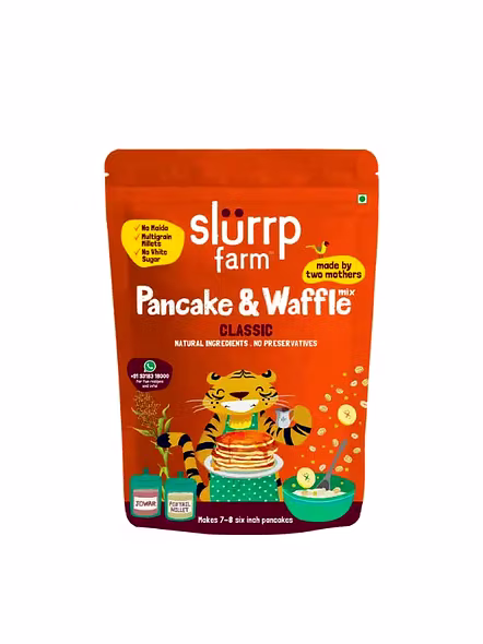 Slurrp Farm Pancake &amp; Waffle Mix Classic (150 G)-2316