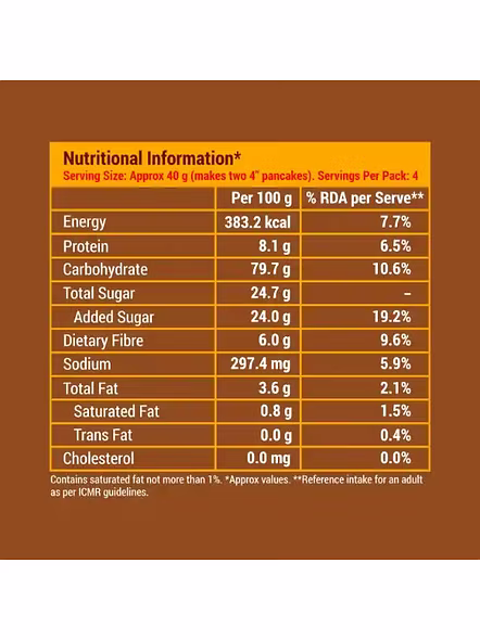 Slurrp Farm Pancake Mix Chocolate (150 G)-2