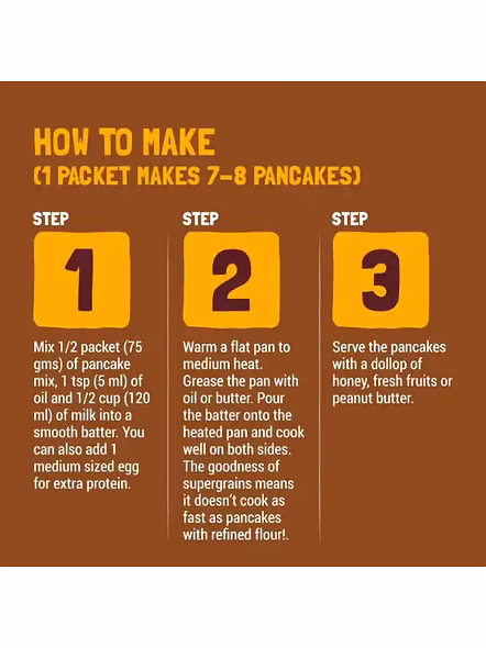 Slurrp Farm Pancake Mix Chocolate (150 G)-3